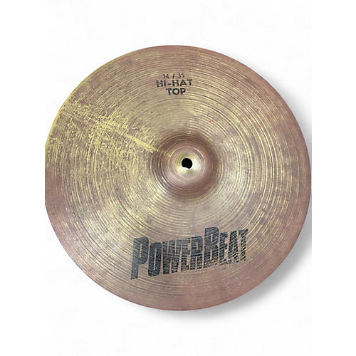 Used PowerBeat 14in HI HAT TOP Cymbal 33
