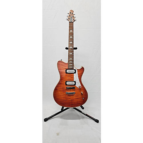 Powers Electric Used Powers Electric A-type Cosmo Orange Hollow Body Electric Guitar Cosmo Orange