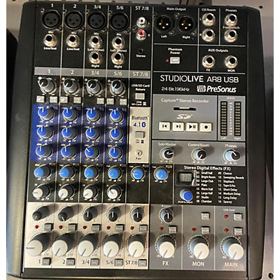 PreSonus Used PreSonus AR8 USB Unpowered Mixer