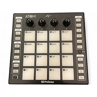 Used PreSonus ATOM MIDI Controller