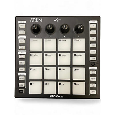 Used PreSonus ATOM MIDI Controller
