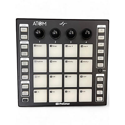 Used PreSonus ATOM MIDI Controller