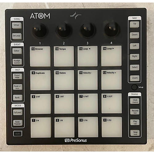 PreSonus Used PreSonus ATOM SQ MIDI Controller