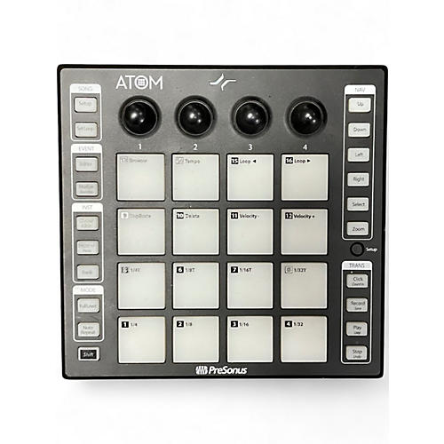 Used PreSonus Atom MIDI Controller