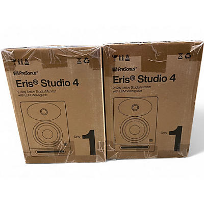 Used PreSonus Eris Studio 4 Pair Powered Monitor