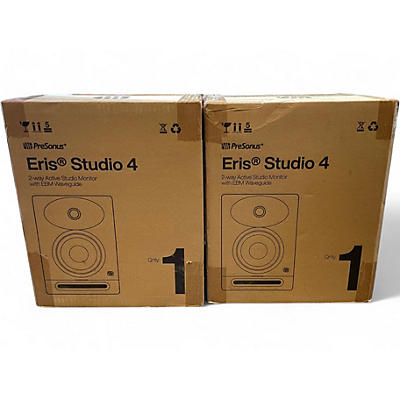 Used PreSonus Eris Studio 4 Pair Powered Monitor