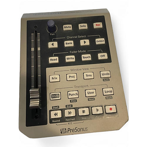 Used PreSonus FADERPORT MIDI Utility