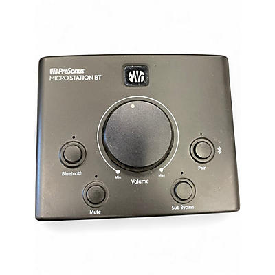 Used PreSonus MICRO STATION BT Line Mixer