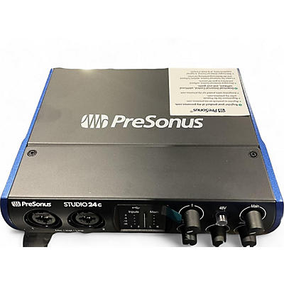 Used PreSonus STUDIO 24C Audio Interface