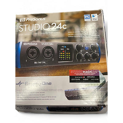 Used PreSonus STUDIO 24C Audio Interface