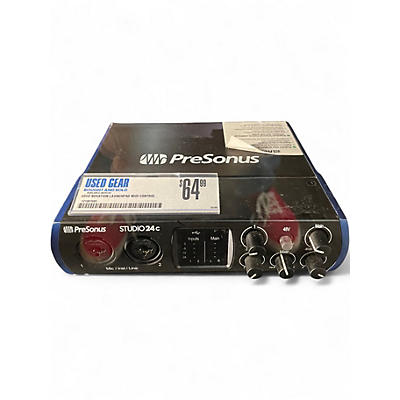 Used PreSonus STUDIO 24C Audio Interface