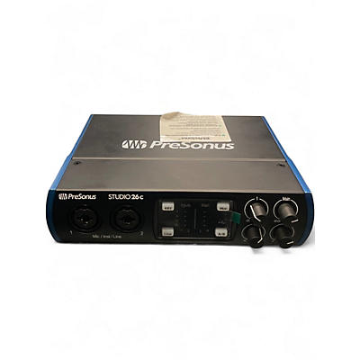 Used PreSonus STUDIO 26C Audio Interface