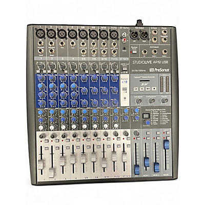 Used PreSonus STUDIO LIVE AR12 USB Unpowered Mixer