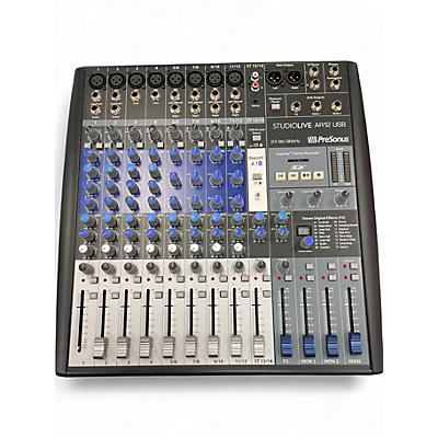 Used PreSonus STUDIO LIVE AR12 USB Unpowered Mixer