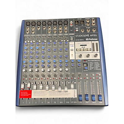 Used PreSonus STUDIO LIVE AR12C Digital Mixer