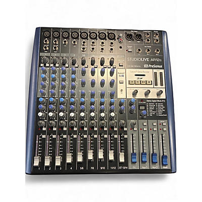 Used PreSonus STUDIO LIVE AR12C Digital Mixer