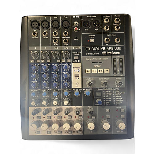 Used PreSonus STUDIO LIVE AR8 Digital Mixer