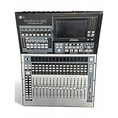 Used PreSonus STUDIOLIVE 32 SC Digital Mixer