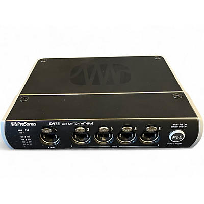 Used PreSonus SW5E AVB Swith in-ear Signal Processor