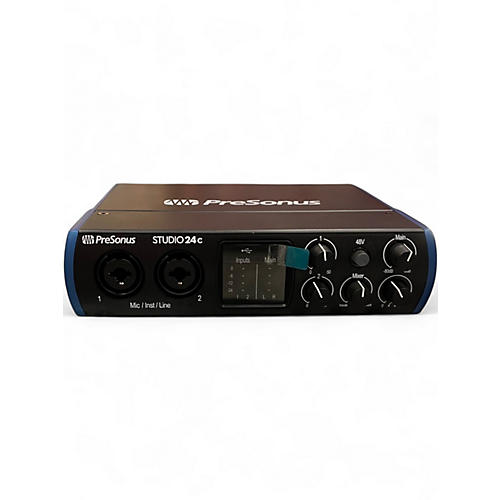 Used PreSonus Studio 24c USC-C Audio Interface