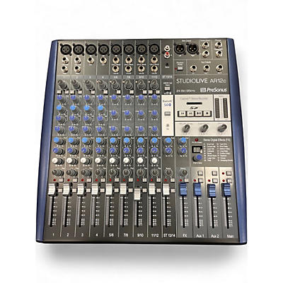 Used PreSonus Studio Live AR12c Unpowered Mixer