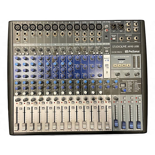 Used PreSonus Studio Live AR16 USB Unpowered Mixer
