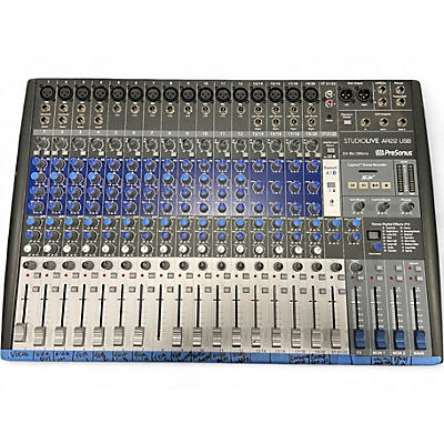 Used PreSonus Studio Live AR22 USB Line Mixer
