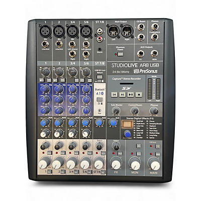 Used PreSonus Studio Live AR8 Powered Mixer