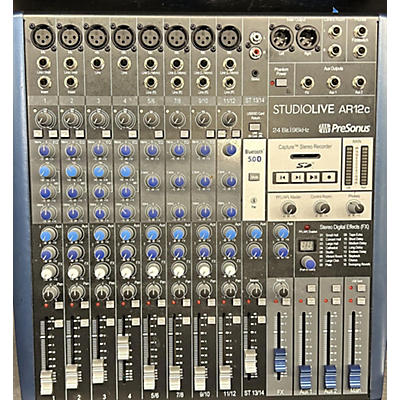 PreSonus Used PreSonus Studio Live Ar12c Powered Mixer