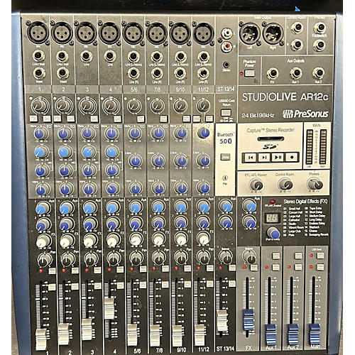 PreSonus Used PreSonus Studio Live Ar12c Powered Mixer