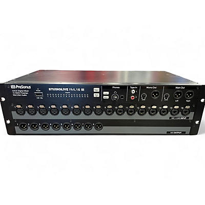 Used PreSonus Studio Live RM16AI Digital Mixer