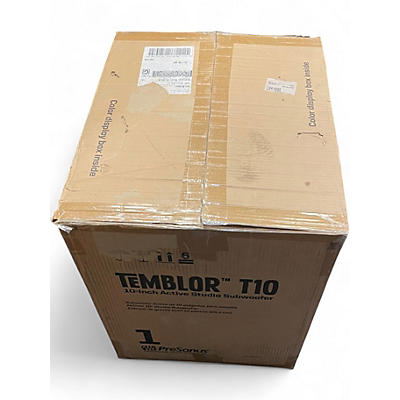Used PreSonus TEMBLOR T10 Subwoofer