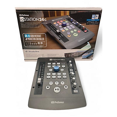 Used PreSonus ioStation 24c USB-C Audio Interface and DAW Controller Audio Interface