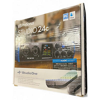 Used PreSonus studio 24c Audio Interface