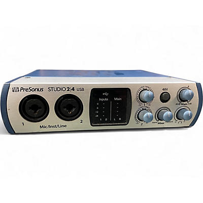 Used PreSonus studio 2I4 usb Audio Interface