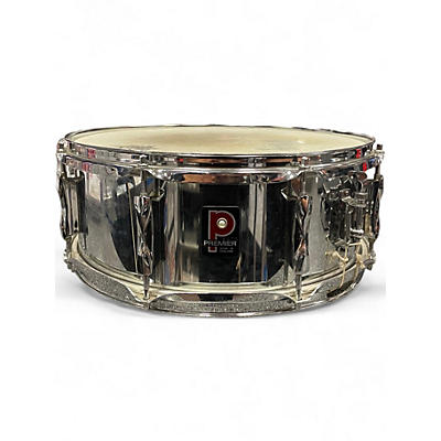 Used Premier 14X5 Everyday Snare Chrome Drum