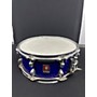 Used Premier Used Premier 14X5.5 SNARE Drum Blue Blue 211