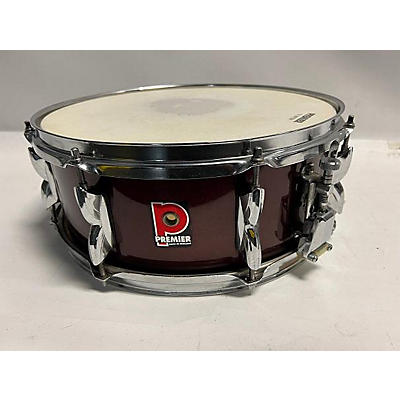 Premier Used Premier 14X5.5 XPK Snare Drum Red