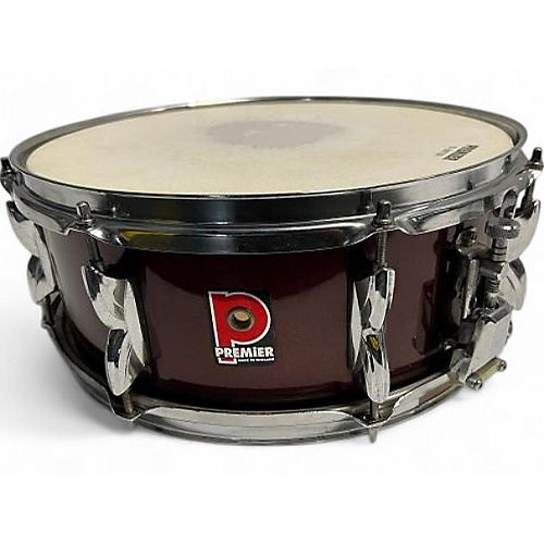 Used Premier 14X5.5 XPK Snare Red Drum Red 211