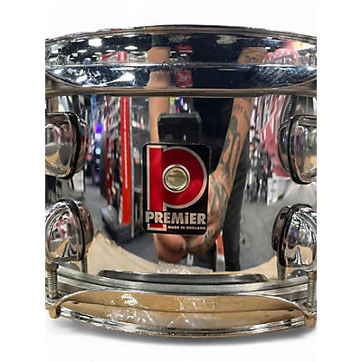 Used Premier 14X6.5 CHROME Metallic Silver Drum