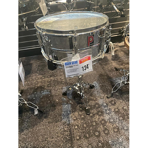 Premier Used Premier 14X7 Steel Drum Chrome Chrome 214