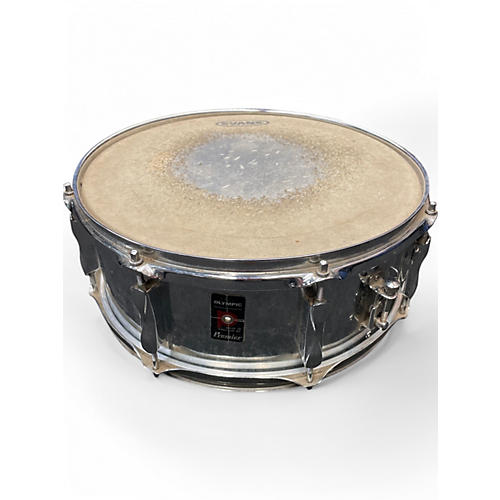 Used Premier 14in OLYMPIC Silver Drum Silver 33