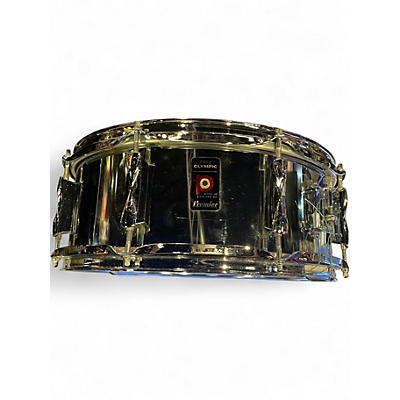 Used Premier 14in olympic snare chrome Drum