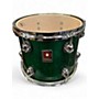 Used Premier 14in rack tom Emerald Green Drum Emerald Green 33