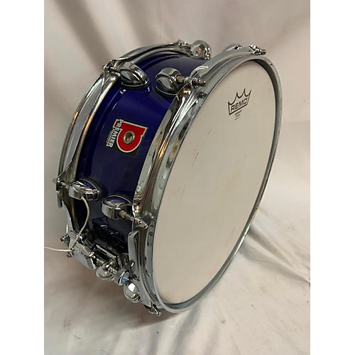 Premier Used Premier 15X5.5 Vintage Maple Snare Drum Blue Lacquer blue lacquer 222