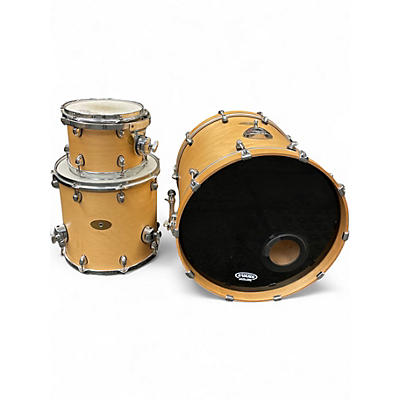 Used Premier 3 Piece Artist Maple Natural Drum Kit