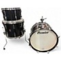 Used Premier 3 Piece Drumkit Black Drum Kit Black