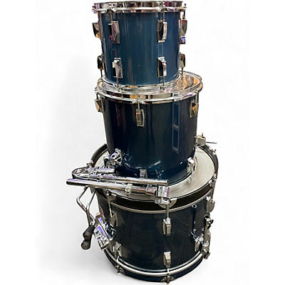 Used Premier 3 Piece Olympic Birch Blue Drum Kit