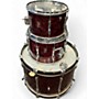 Used Premier 4 Piece 1960s C58 Burgundy Marine Pearl Drum Kit Burgundy Marine Pearl