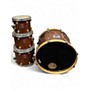 Used Premier 4 Piece 4 Piece XPK 75TH Anniversary 1997 walnut gloss Drum Kit Walnut Drum Kit Walnut